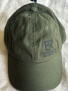 Banana Republic Olive Green Cotton Baseball Cap